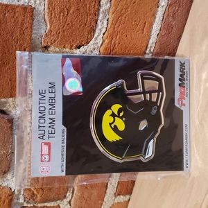 NEW Iowa Hawkeyes Automotive Team Emblem